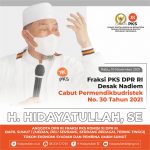 Fraksi PKS DPR RI Desak Nadiem Cabut Permendikbudristek No 30 Tahun 2021